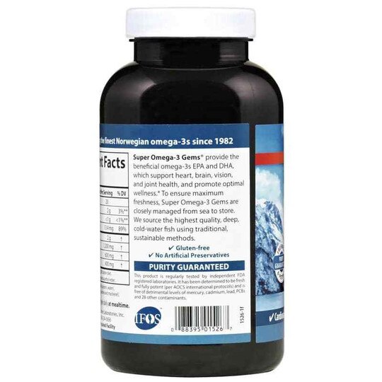 Super Omega-3 Gems 1,200 Mg, CL